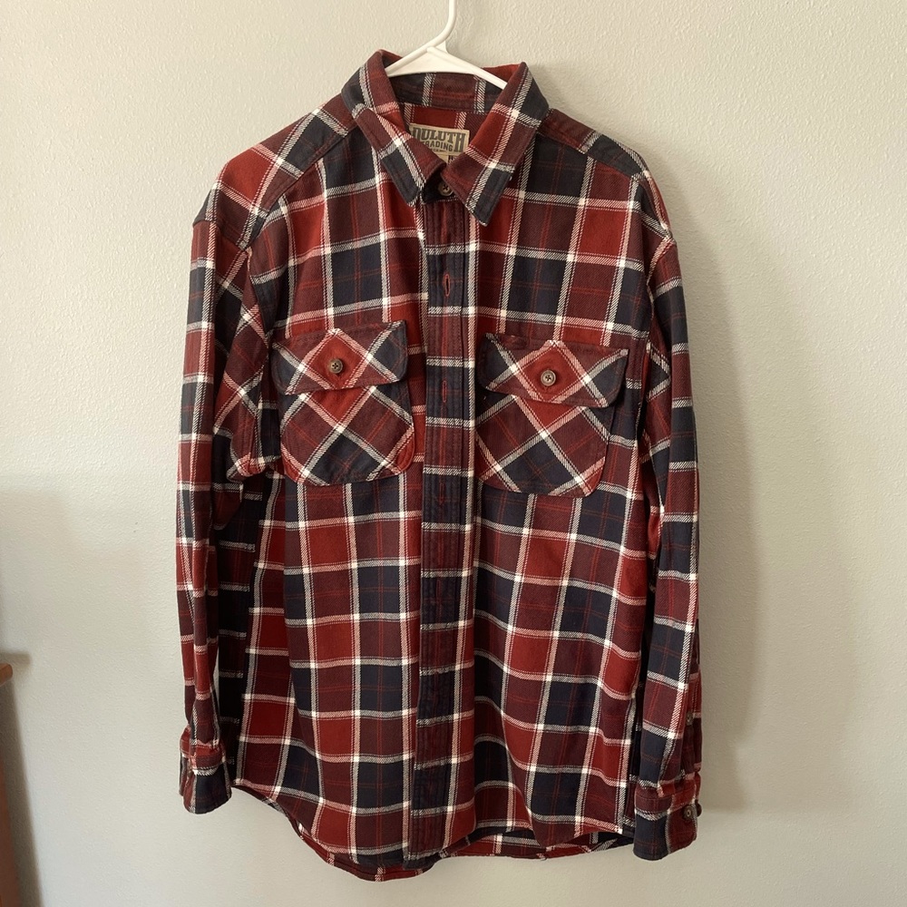 Duluth Trading Co. Warm, 100% Cotton, Overshirt